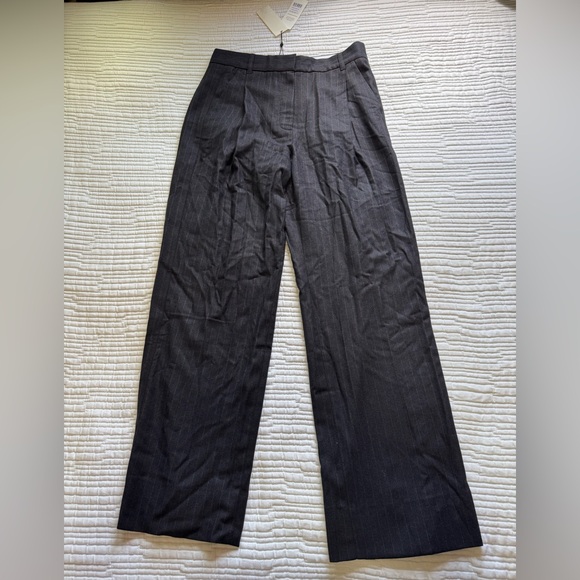 ME+EM Navy Wide-Leg Pants - Picture 8 of 11